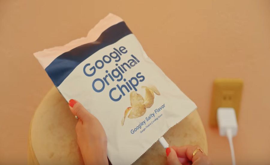 Η Google δημιούργησε πατατάκια για την προώθηση του Pixel 6 2 Google