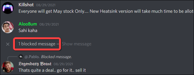 Discord: Πώς να αποκλείσετε ή να ξεμπλοκάρετε άτομα 6 Discord