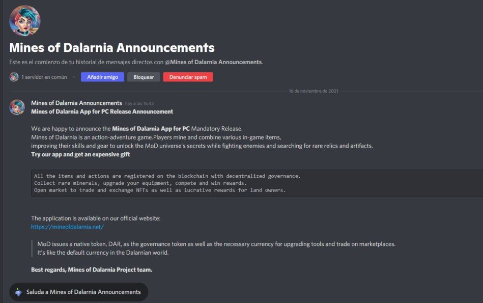Καμπάνια Discord malware στοχεύει κοινότητες crypto και NFT 2 Καμπάνια Discord malware στοχεύει κοινότητες crypto και NFT