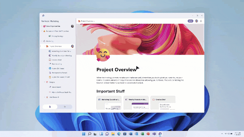 Microsoft Loop app: Keeps projects in sync across Microsoft 365 2 Microsoft Loop