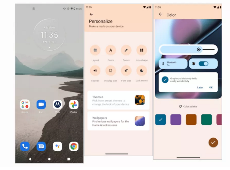 Motorola Android 12