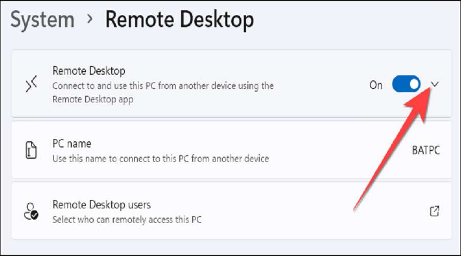 Windows 11: How to enable and use Remote Desktop? 3 Windows 11 Remote Desktop
