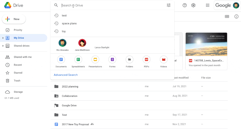 Τα νέα φίλτρα του Google Drive που διευκολύνουν την αναζήτηση διατίθενται σε όλους
