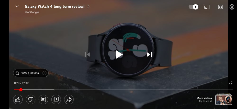 YouTube for Android: In fullscreen you will be able to do more 3 YouTube for Android: You'll be able to do more in fullscreen