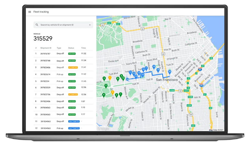 Google's new tools will help logistics companies 2 Google logistics