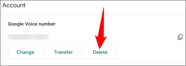 How to delete your Google Voice number