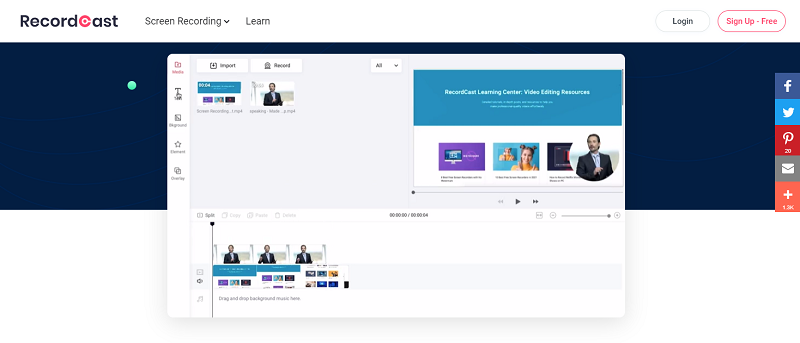 How to create educational videos with RecordCast 2 How to create educational videos with RecordCast