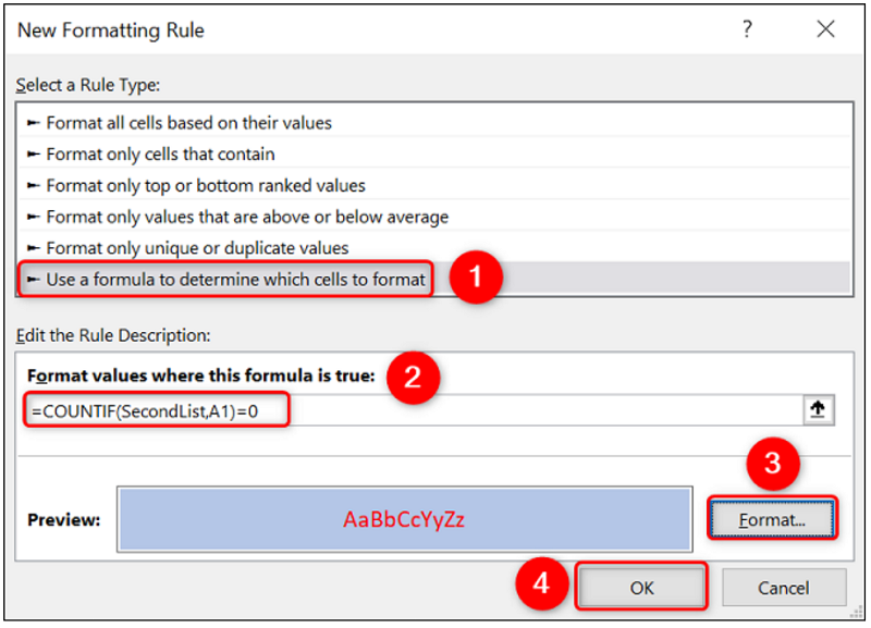 Microsoft Excel: How to Compare Two Lists 12 Microsoft Excel: How to Compare Two Lists