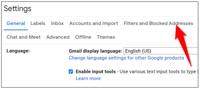 Πώς να ξεμπλοκάρετε κάποιον στο Gmail 4 Gmail