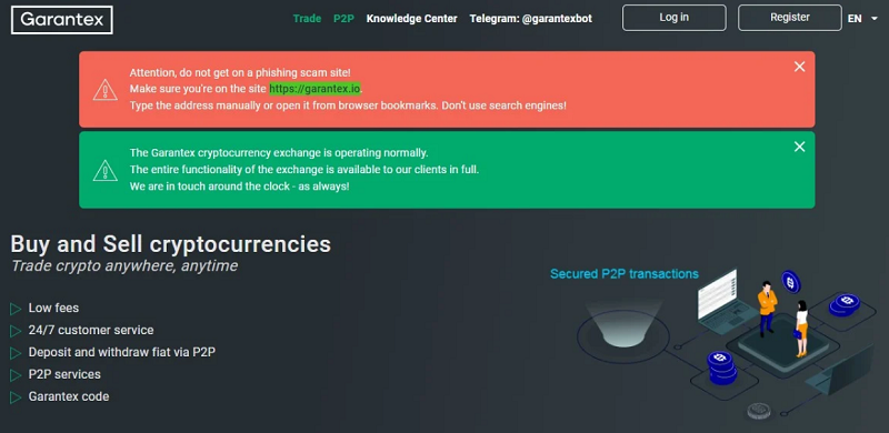 ΗΠΑ: Κυρώσεις στο crypto-exchange Garantex για βοήθεια στην Hydra 2 Garantex Hydra