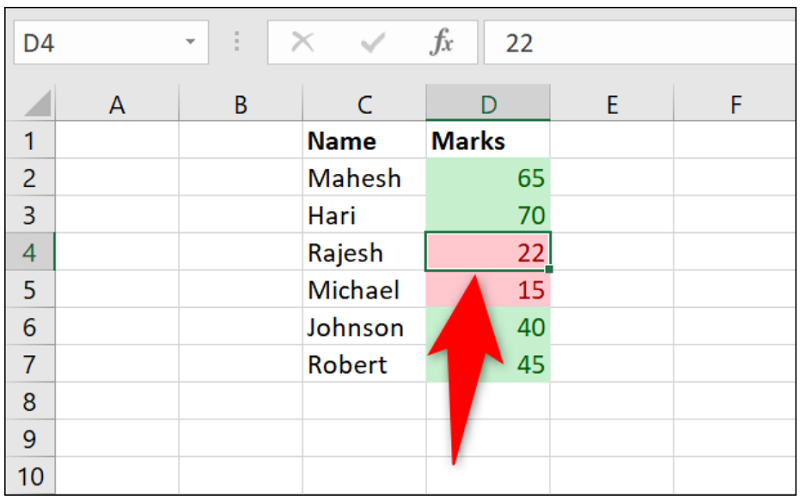 Πώς να ταξινομήσετε κατά χρώμα στο Microsoft Excel 2 Πώς να ταξινομήσετε κατά χρώμα στο Microsoft Excel
