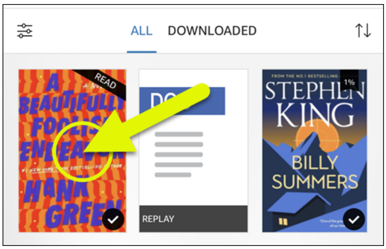 How to remove books from a Kindle 11 Kindle books