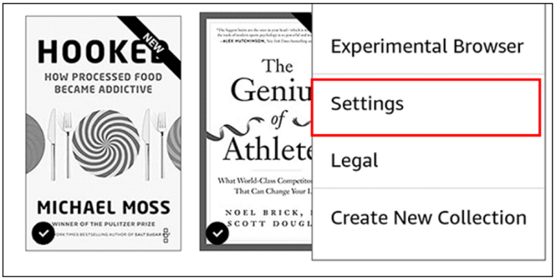 How to remove books from a Kindle 3 Kindle books