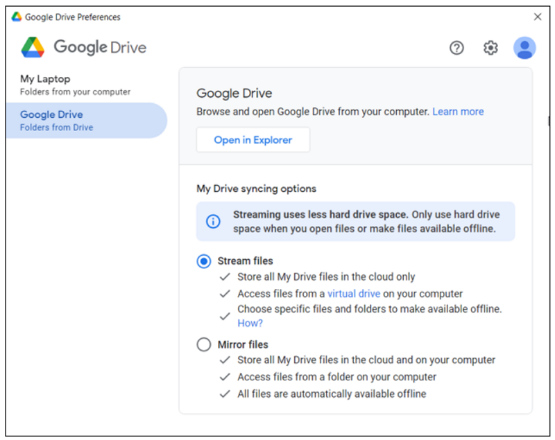 Πώς να προσθέσετε ένα κοινόχρηστο Google Drive στο Windows File Explorer 13 Google Drive