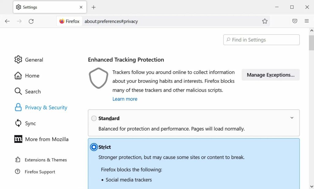 Firefox adds new Query Parameter Stripping 2 feature Firefox adds new Query Parameter Stripping feature