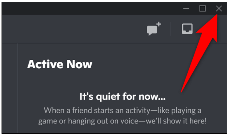 How to restart Discord