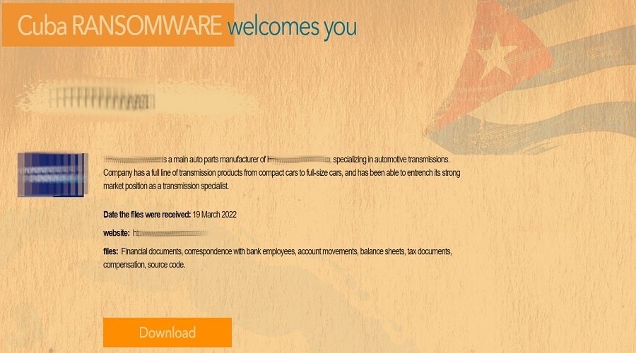 Cuba ransomware: New variant detected in recent attacks 2 Cuba ransomware: New variant detected in recent attacks
