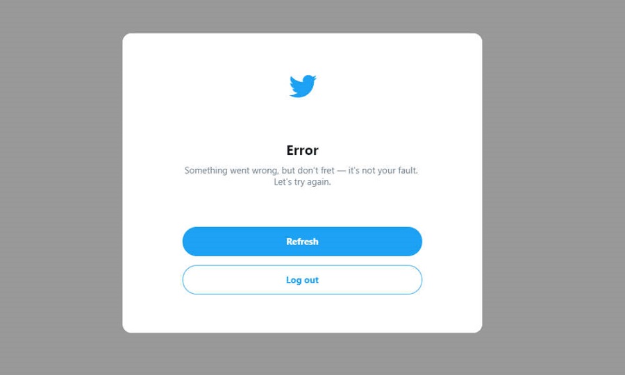 Twitter outage: Error message states "Something went wrong" 2 Twitter outage: Error message states "Something went wrong"