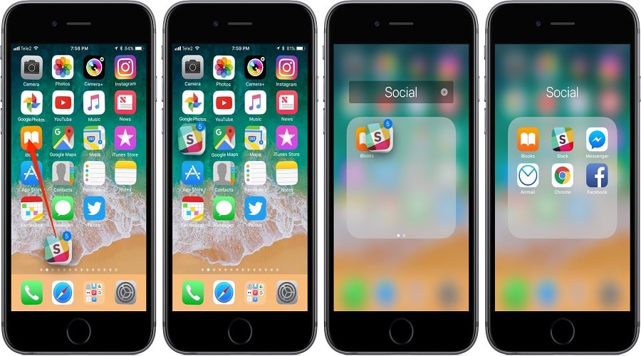 iPhone φακέλους εφαρμογές
