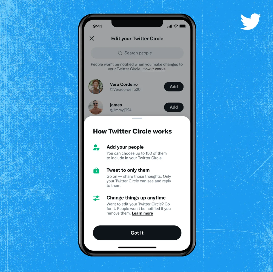 Twitter Circle is now available to everyone 2 Twitter Circle
