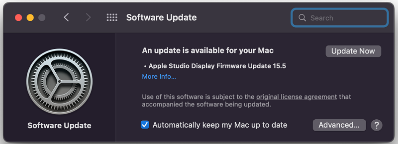 Studio Display firmware