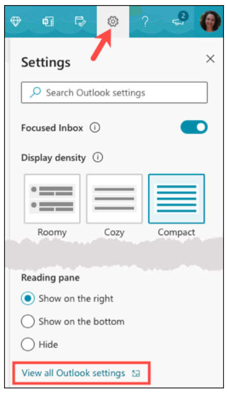 Outlook for Web: How to Set Up an Out of Office Reply 2 outlook
