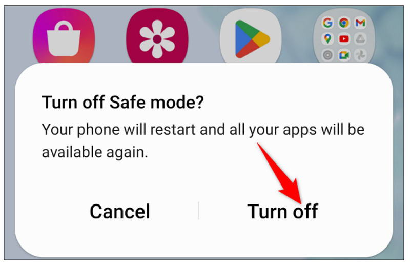 Πώς να απενεργοποιήσετε το Safe Mode στο Android 4 Safe Mode Android