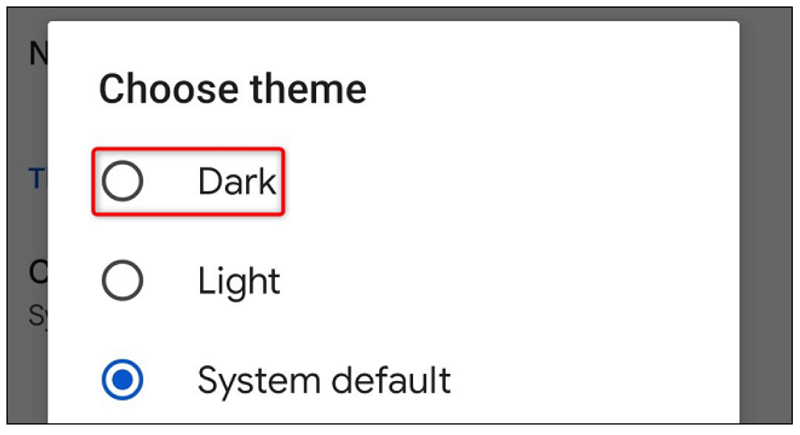 Πώς να ενεργοποιήσετε το Dark Mode του Google Drive 5 Πώς να ενεργοποιήσετε το Dark Mode του Google Drive