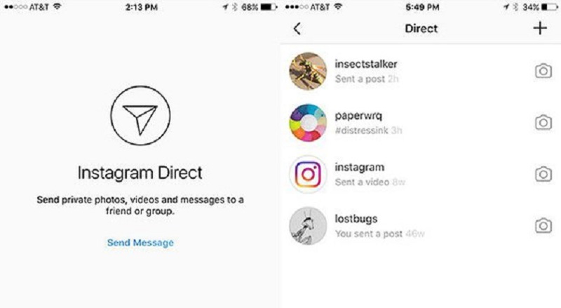 Direct Messages instagram