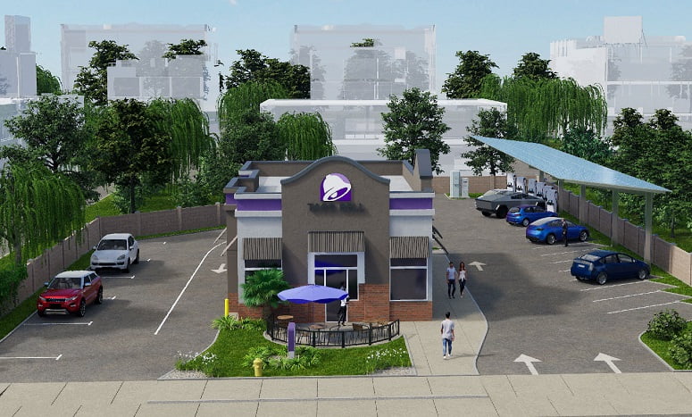 Taco Bell: Φέρνει ταχυφορτιστές για να φορτίζετε το EV σας όσο τρώτε 2 ταχυφορτιστές