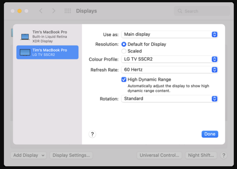 How to connect a laptop to a TV