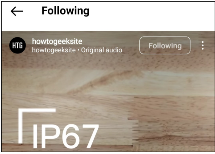 instagram feed