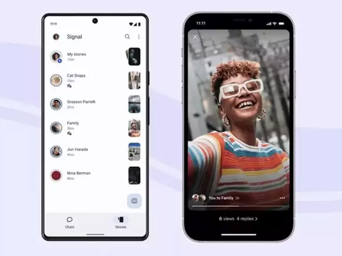 Signal: Users can customize how Stories are published 2 Signal: Users can customize how Stories are published