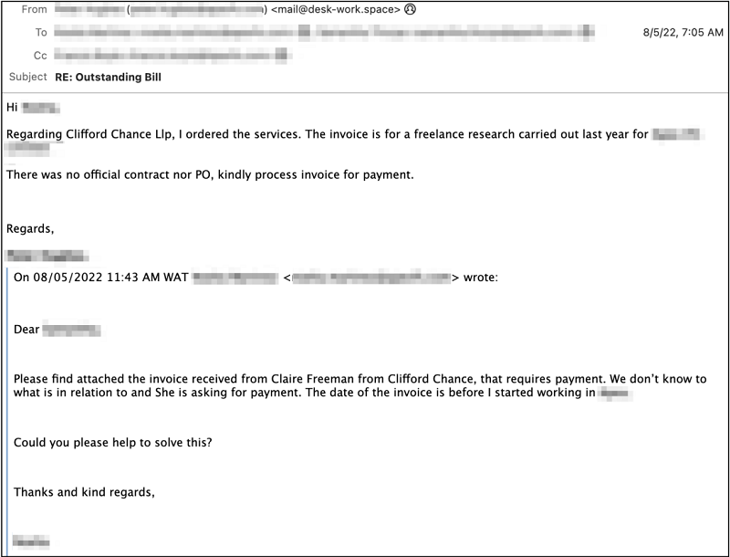 New Crimson Kingsnake group impersonates law firms in BEC 2 attacks Crimson Kingsnake