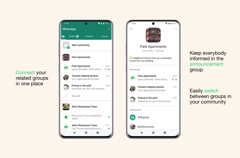 WhatsApp launches Communities to all users 2 WhatsApp launches Communities to all users
