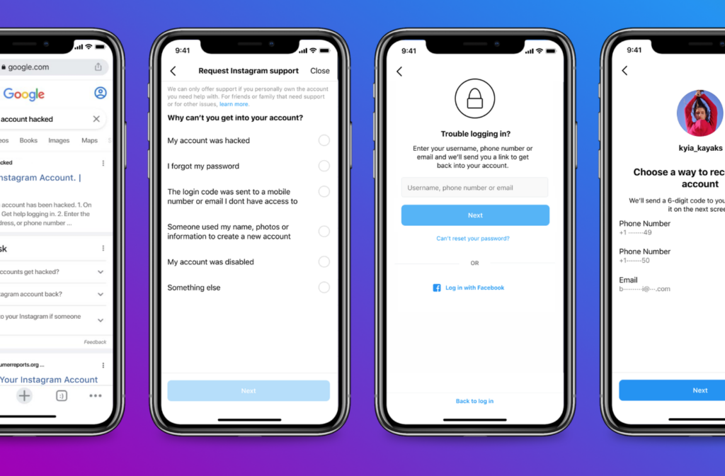 Instagram: Makes it easier to recover a hacked account 2 Instagram