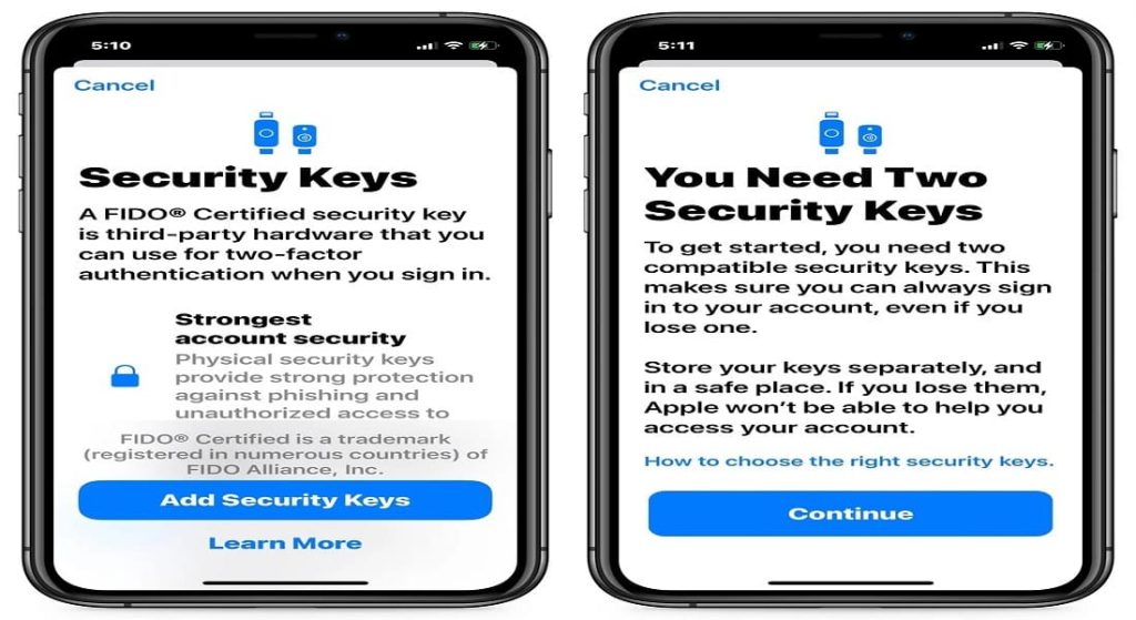 iOS 16.3: Offers support for Hardware security keys 2 iOS 16.3: Offers support for Hardware security keys