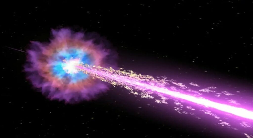 Energy wave that struck the Earth was caused by the merger of neutron stars 2 neutron stars