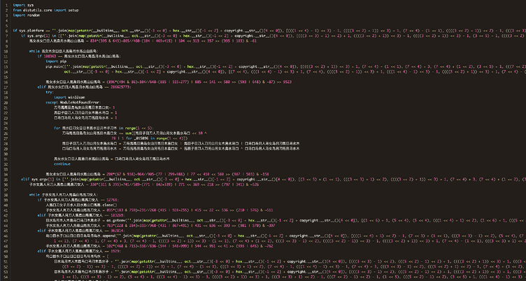 pypi malicious packages