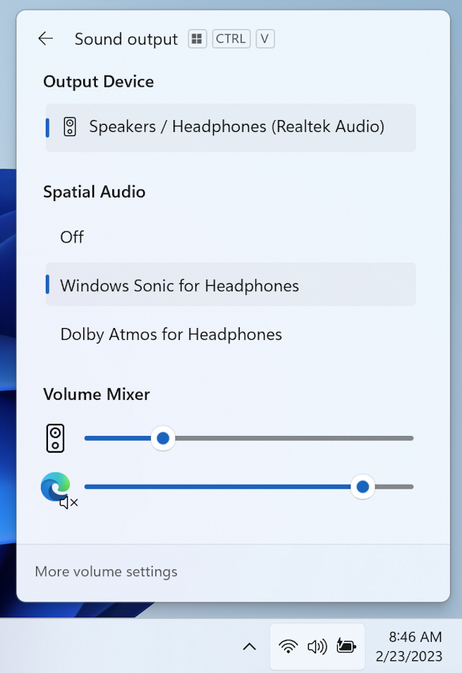 Microsoft is testing a redesigned Windows 11 audio mixer 2 audio mixer windows 11