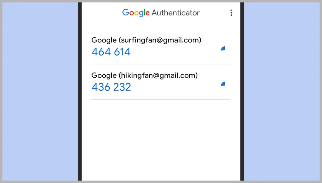 Google Authenticator: Συγχρονίζει πλέον τους κωδικούς μίας χρήσης στο cloud 2 κωδικούς μίας χρήσης