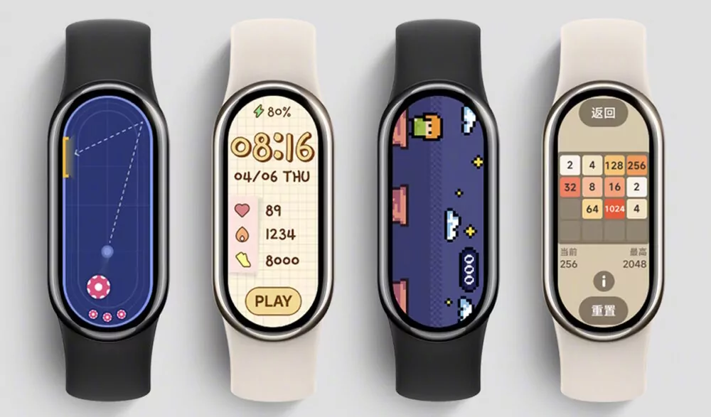 Xiaomi Mi Band 8 watch faces