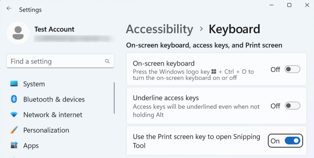 Microsoft is experimenting with a change to Print Screen in Windows 11 2 Windows 11 Print Screen
