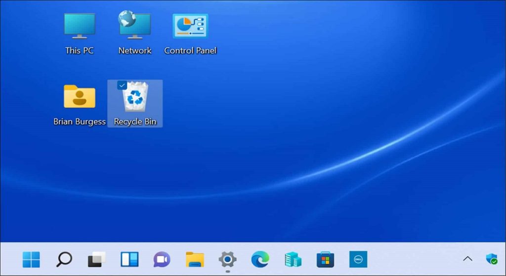 Windows 10/11: How to make desktop icons smaller?
