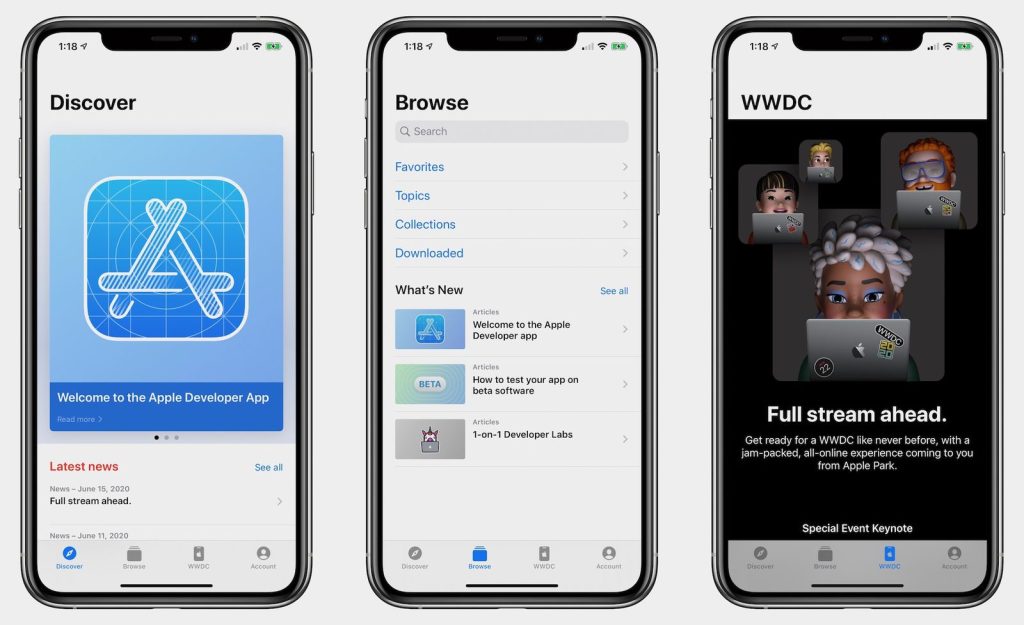 Apple Developer: Η εφαρμογή θα υποστηρίζει και το WWDC 2 Apple Developer: Η εφαρμογή θα υποστηρίζει και το WWDC