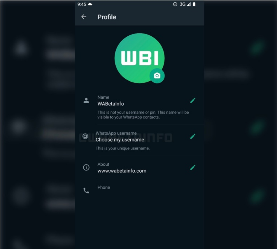 Το WhatsApp εργάζεται για την εισαγωγή ονομάτων χρήστη στην εφαρμογή 3 Το WhatsApp εργάζεται για την εισαγωγή ονομάτων χρήστη στην εφαρμογή