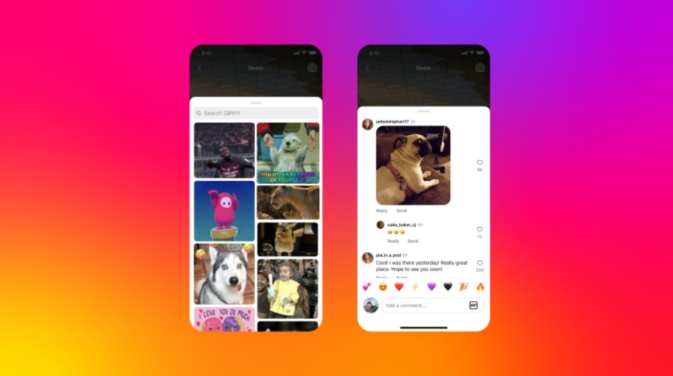 Το Instagram αρχίζει να υποστηρίζει GIF σε σχόλια 2 instagram gif