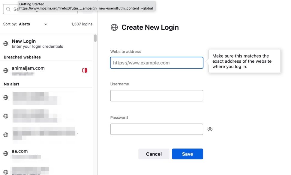 Πώς να χρησιμοποιήσετε το Firefox Password Manager;
