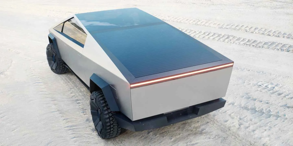 Θα έχει ηλιακή οροφή το Tesla Cybertruck; 1 Tesla Cybertruck