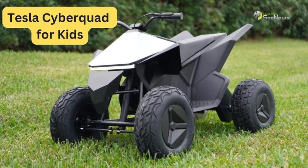 Tesla Cyberquad for Kids: The electric vehicle for children has arrived in Europe 1 Tesla Cyberquad for Kids